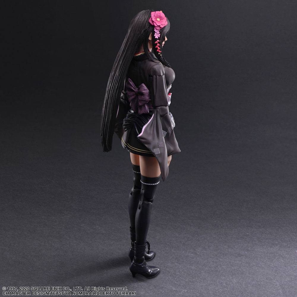 Final Fantasy VII Remake Play Arts Kai Action Figure Tifa Lockhart Exotic Dress Ver. 25 cm - MangaShop.ro