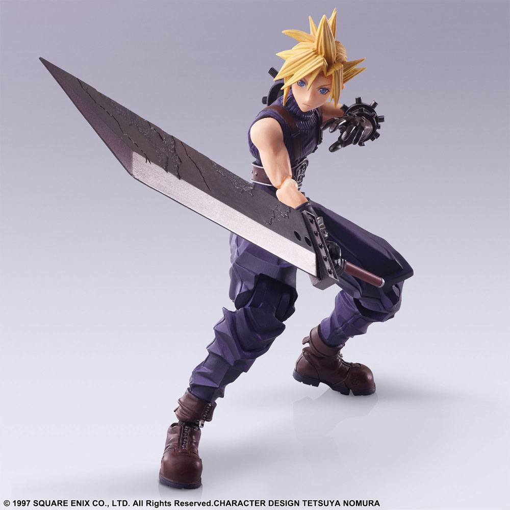 Final Fantasy VII Bring Arts Action Figure Cloud Strife 15 cm - MangaShop.ro