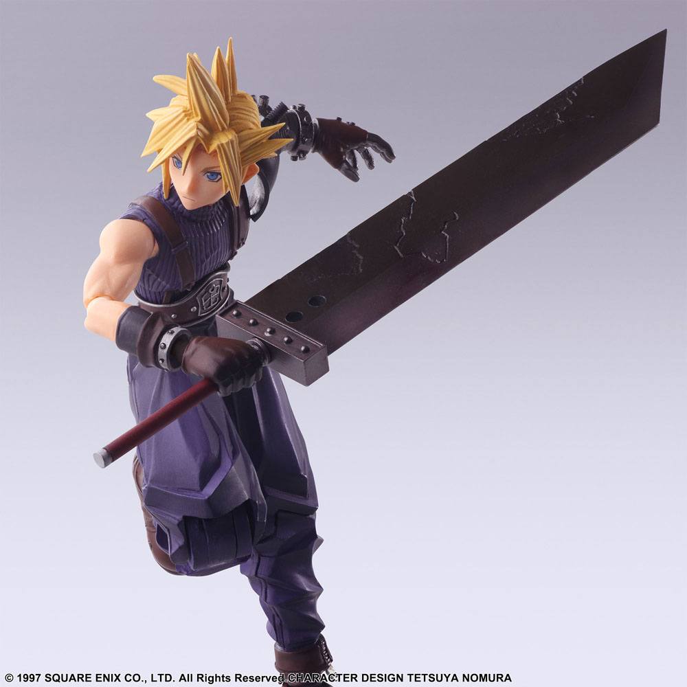 Final Fantasy VII Bring Arts Action Figure Cloud Strife 15 cm - MangaShop.ro