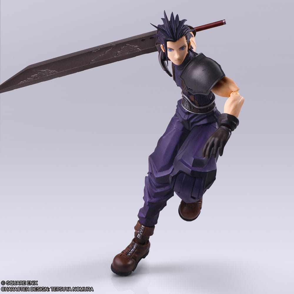 Final Fantasy VII Bring Arts Action Figure Zack Fair 16 cm - MangaShop.ro