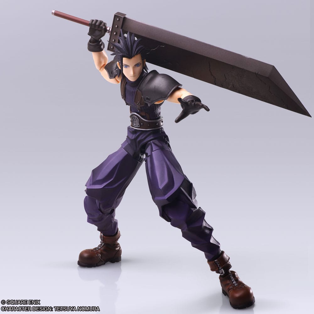 Final Fantasy VII Bring Arts Action Figure Zack Fair 16 cm - MangaShop.ro