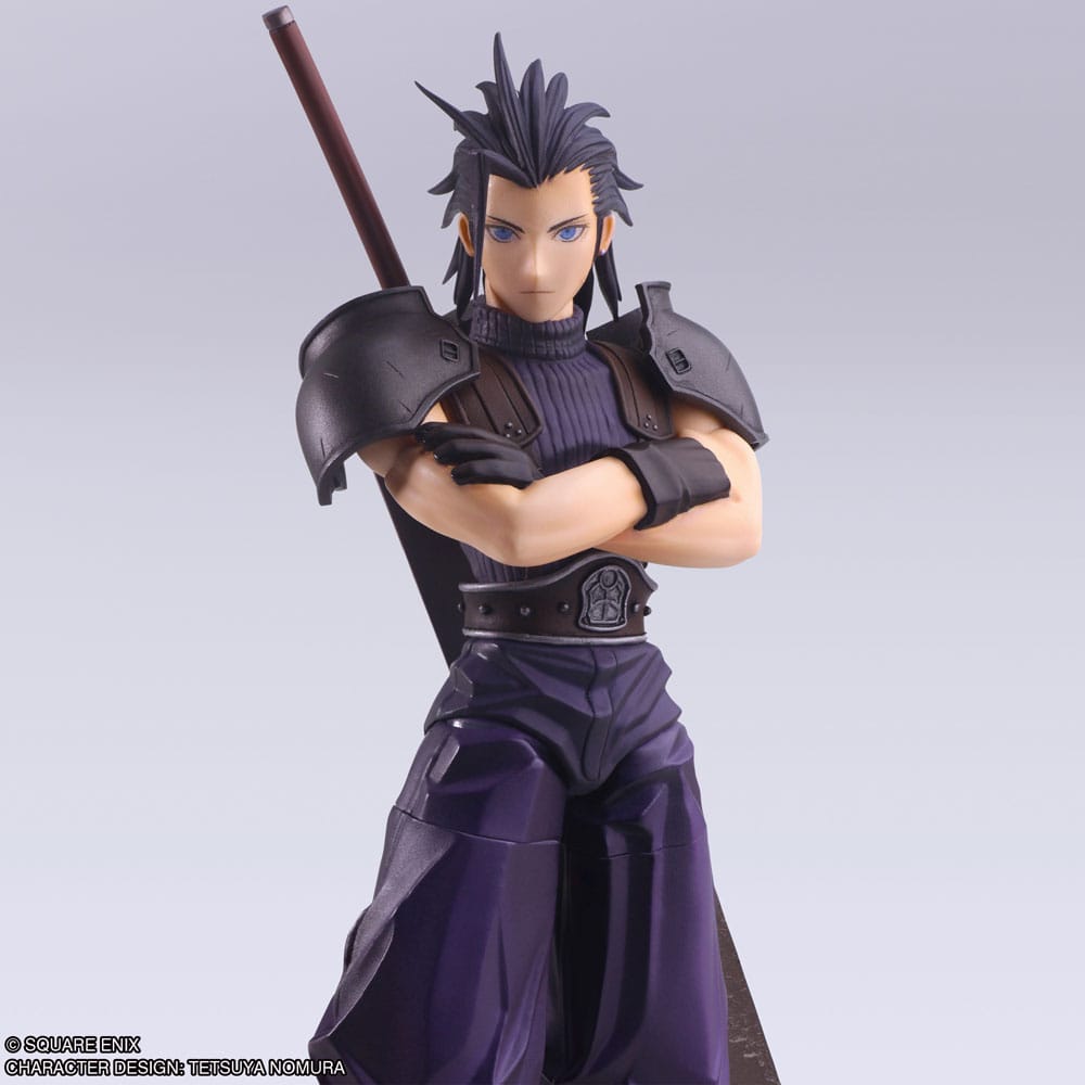 Final Fantasy VII Bring Arts Action Figure Zack Fair 16 cm - MangaShop.ro
