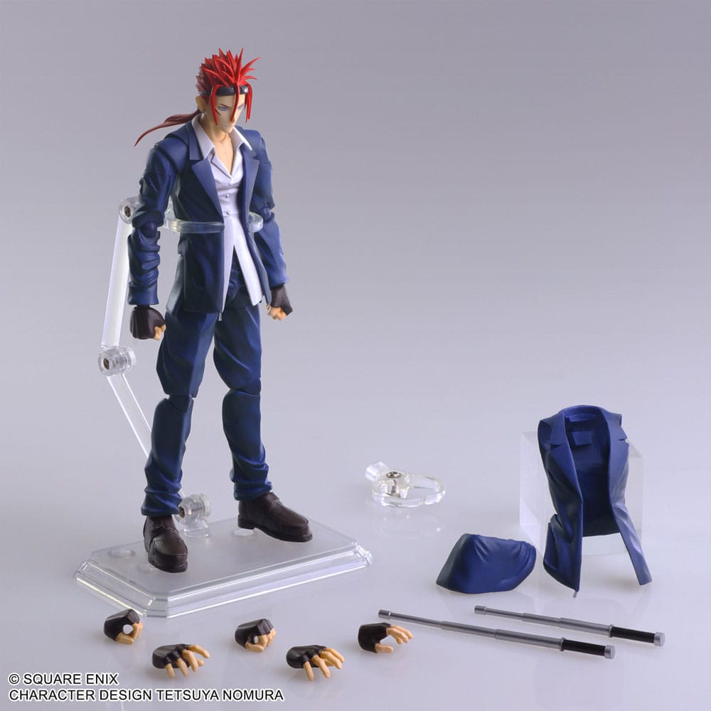 Final Fantasy VII Bring Arts Action Figure Reno 15 cm - MangaShop.ro