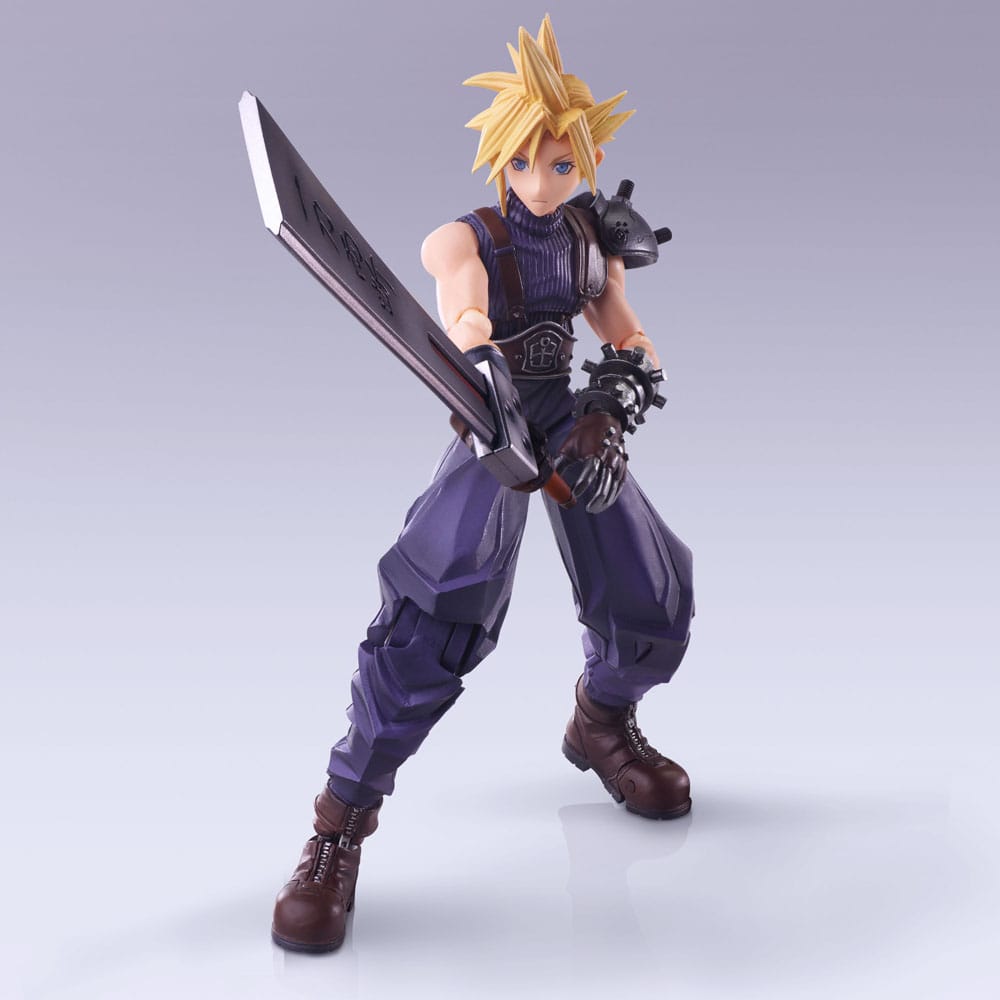 Final Fantasy VII Bring Arts Action Figure Cloud Strife Hardedge Ver. 15 cm - MangaShop.ro