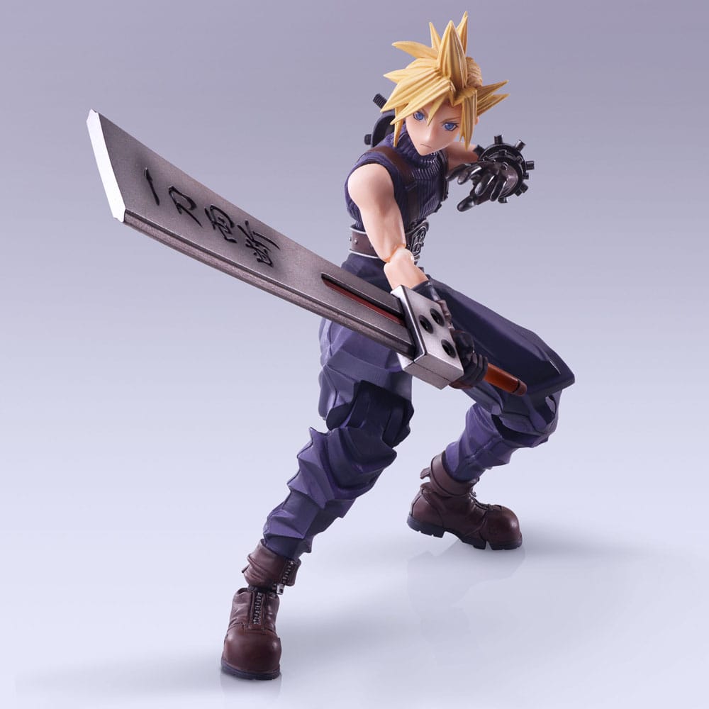 Final Fantasy VII Bring Arts Action Figure Cloud Strife Hardedge Ver. 15 cm - MangaShop.ro