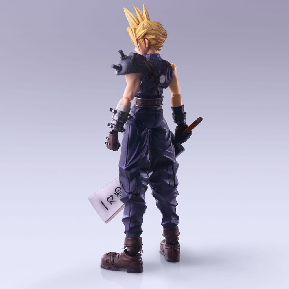 Final Fantasy VII Bring Arts Action Figure Cloud Strife Hardedge Ver. 15 cm - MangaShop.ro