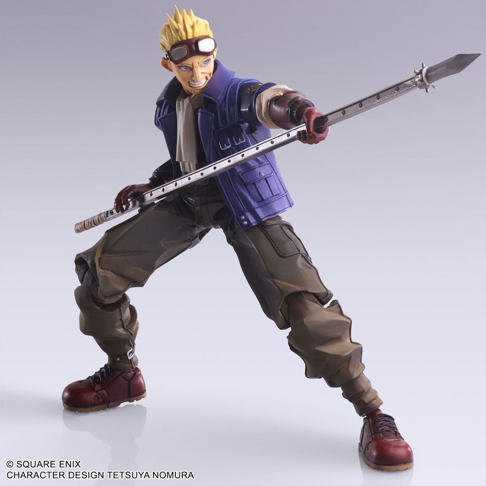 Final Fantasy VII Bring Arts Action Figure Cid Highwind 15 cm - MangaShop.ro