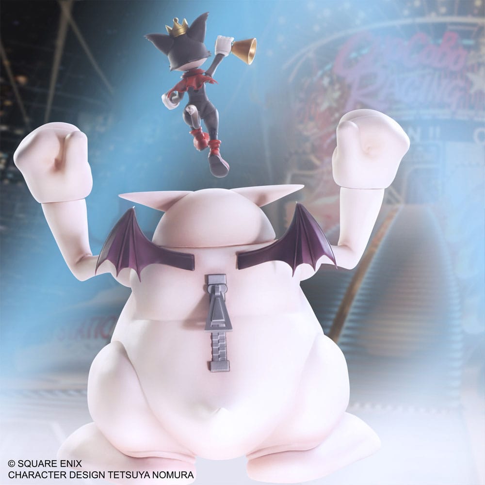 Final Fantasy VII Bring Arts Action Figure Set Cait Sith & Fat Moogle - MangaShop.ro