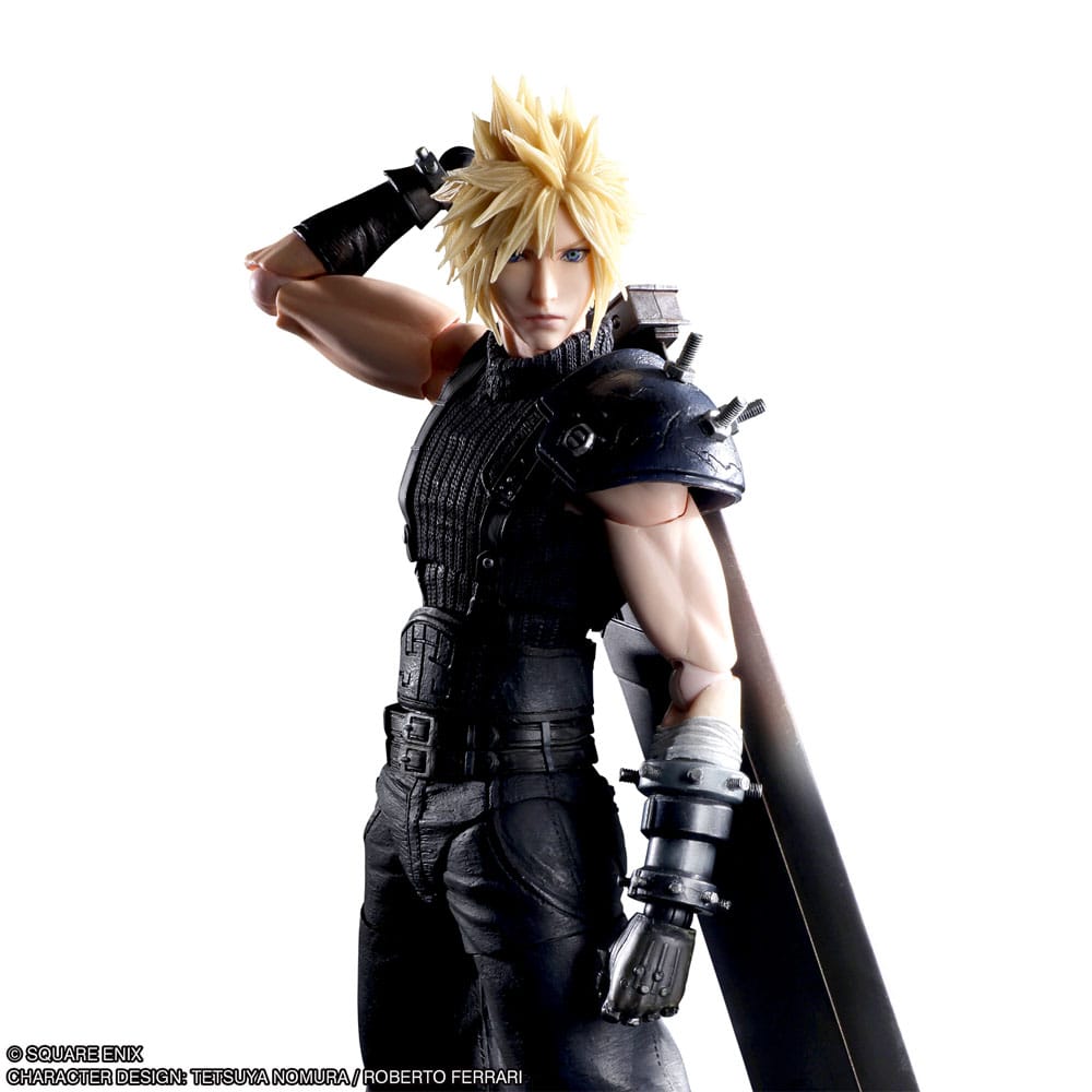 Final Fantasy VII Play Arts Kai Action Figure Cloud Strife 27 cm - MangaShop.ro