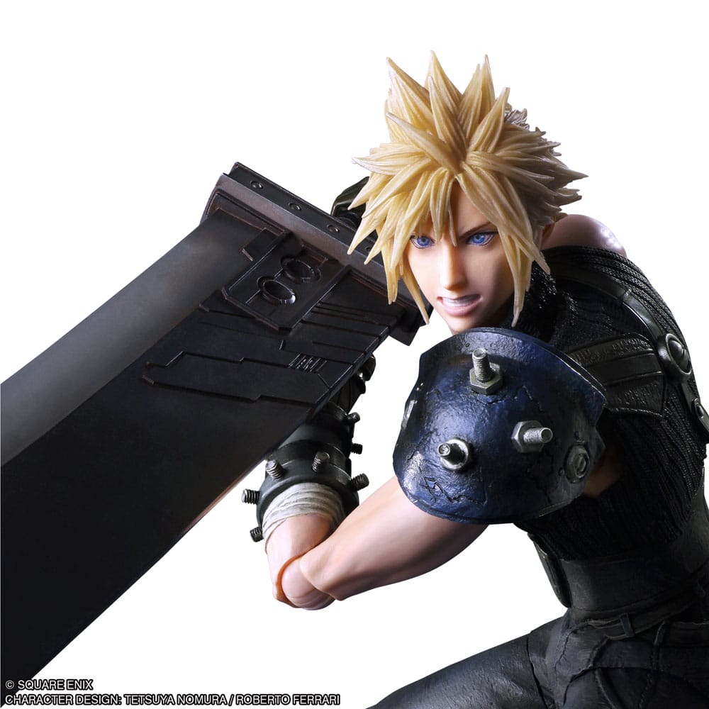 Final Fantasy VII Play Arts Kai Action Figure Cloud Strife 27 cm - MangaShop.ro