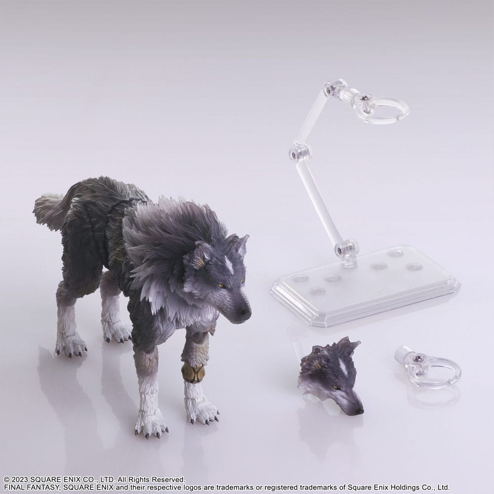 Final Fantasy XVI Bring Arts Action Figure Set Clive Rosfield & Torgal - MangaShop.ro