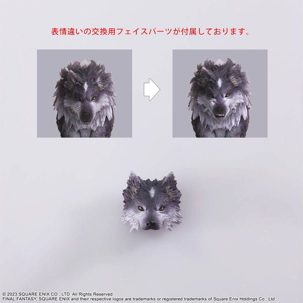 Final Fantasy XVI Bring Arts Action Figure Set Clive Rosfield & Torgal - MangaShop.ro