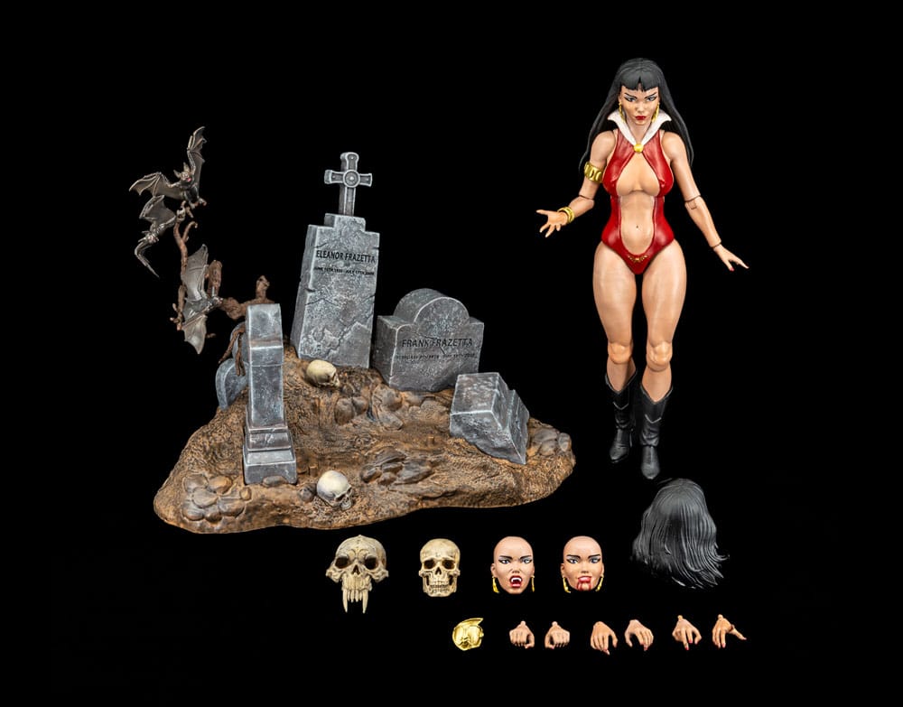Frazetta Girls Action Figure 1/12 Vampirella 16 cm - MangaShop.ro