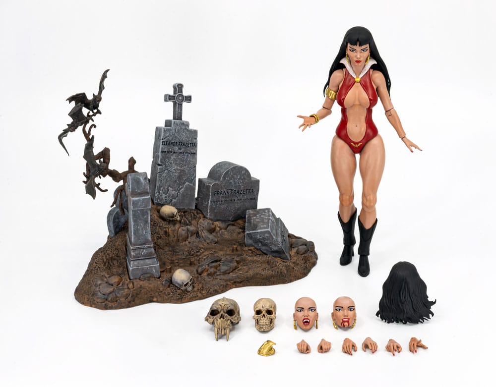 Frazetta Girls Action Figure 1/12 Vampirella 16 cm - MangaShop.ro