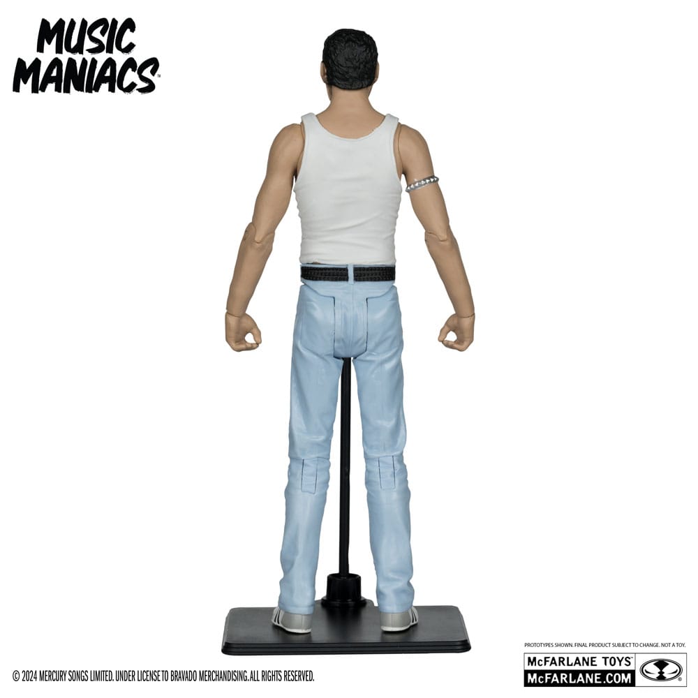Music Maniacs Rock Action Figure Freddy Mercury 15 cm - MangaShop.ro
