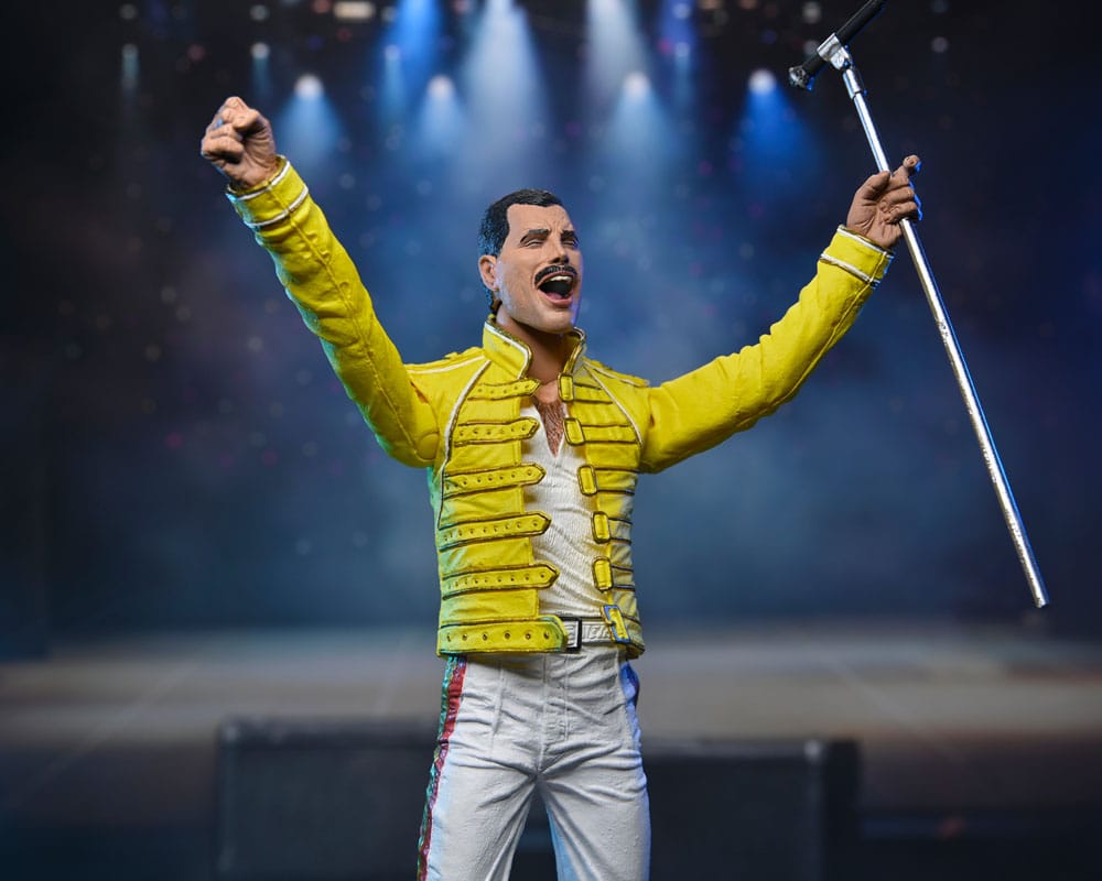Freddie Mercury Action Figure Freddie Mercury (Yellow Jacket) 18 cm - MangaShop.ro