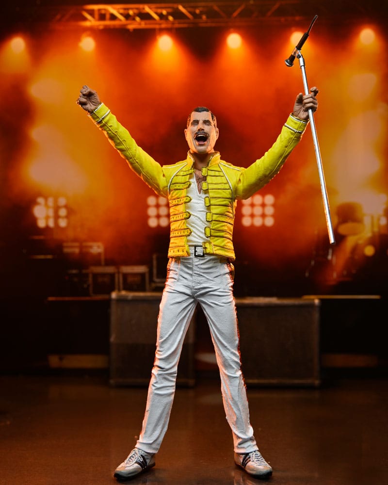 Freddie Mercury Action Figure Freddie Mercury (Yellow Jacket) 18 cm - MangaShop.ro