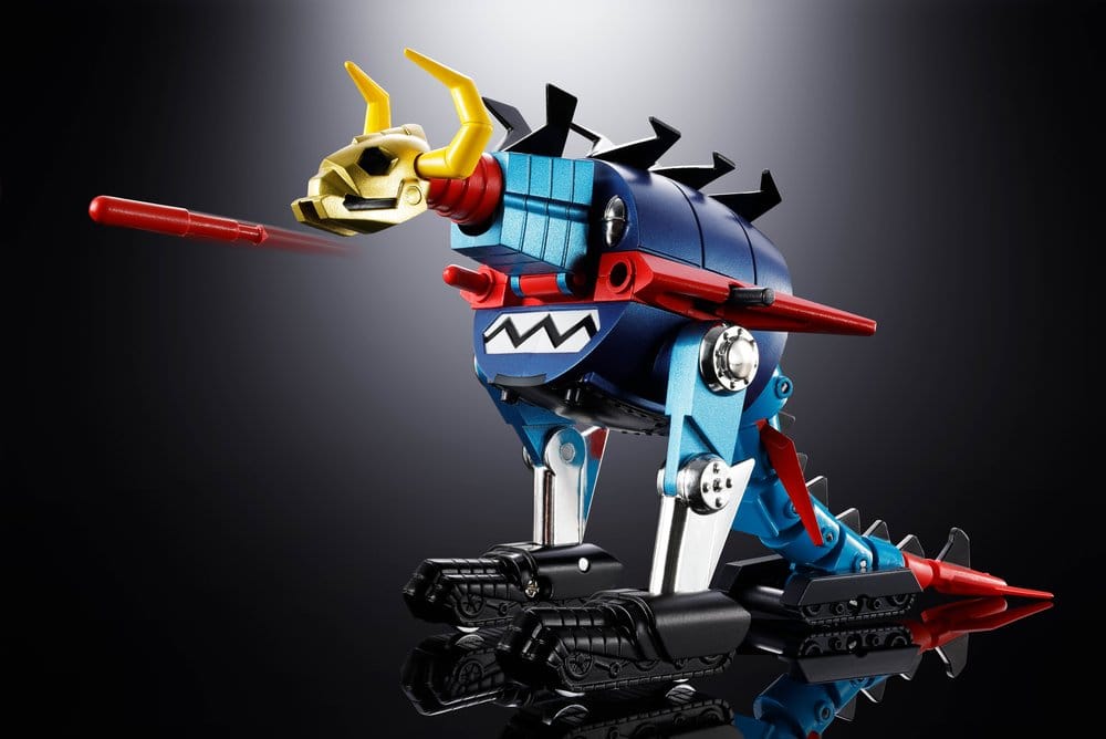 Dino Mech Gaiking Chogokin Action Figure Daikumaryu & Gaiking 20 cm - MangaShop.ro