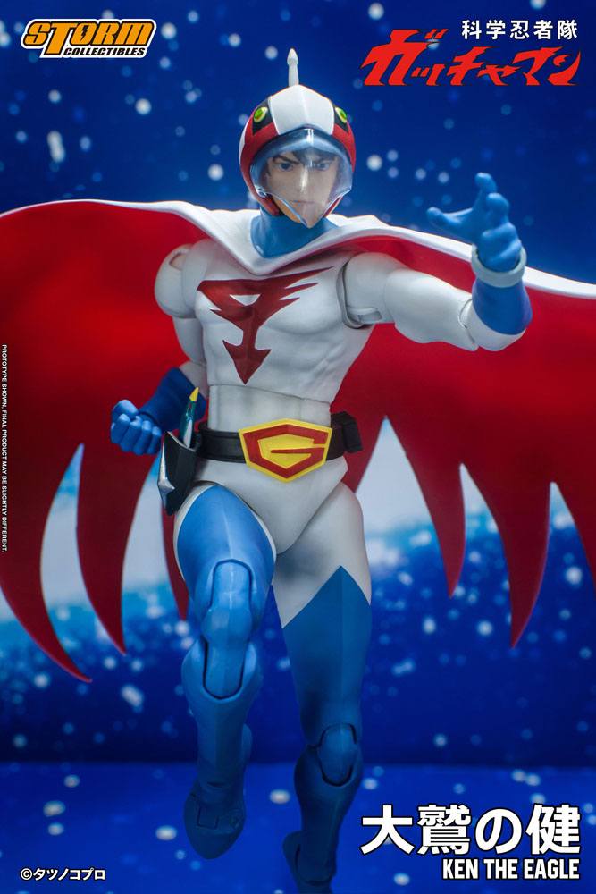 Gatchaman Action Figure 1/12 Ken the Eagle 18 cm - MangaShop.ro