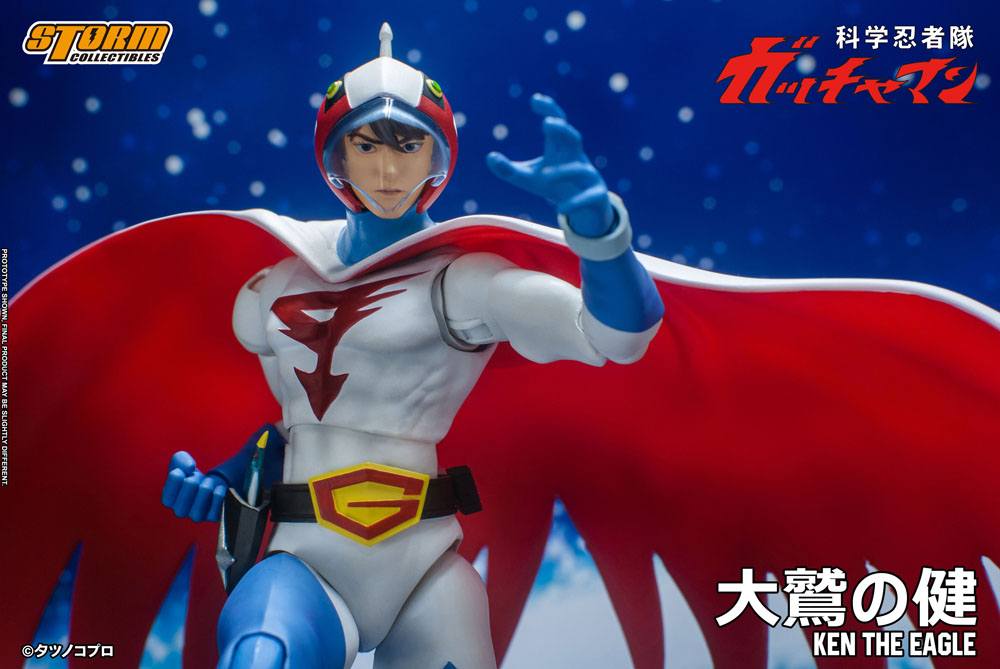 Gatchaman Action Figure 1/12 Ken the Eagle 18 cm - MangaShop.ro
