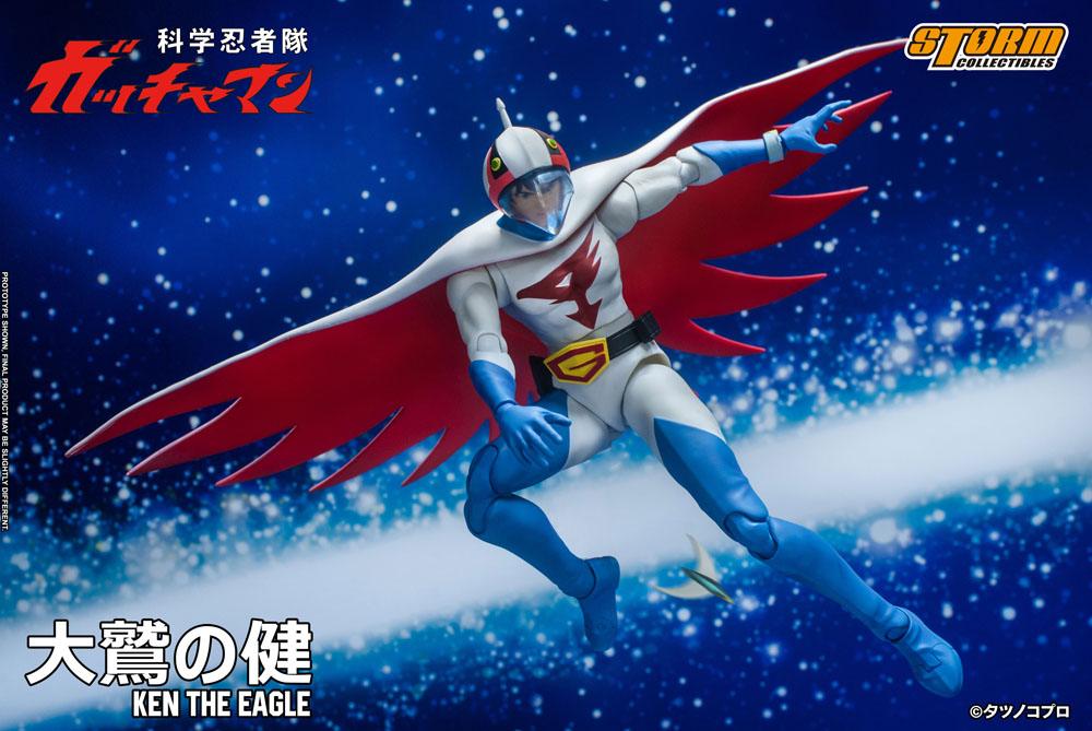 Gatchaman Action Figure 1/12 Ken the Eagle 18 cm - MangaShop.ro