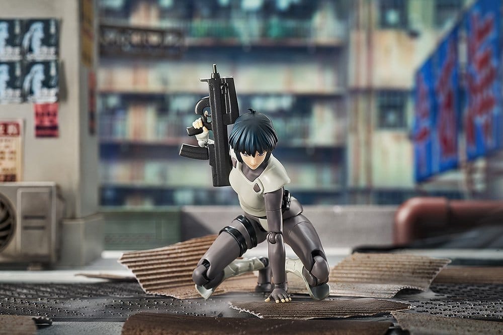 Ghost in the Shell (1995) Hyper Body Action Figure Motoko Kusanagi (Simple Armored Suit Ver.) 15 cm - MangaShop.ro