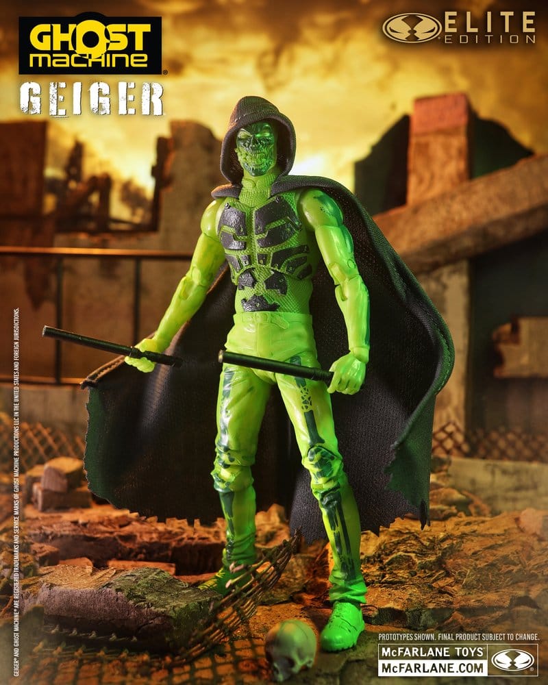 Ghost Machine McFarlane Elite Edition Deluxe Action Figure Geiger 18 cm - MangaShop.ro