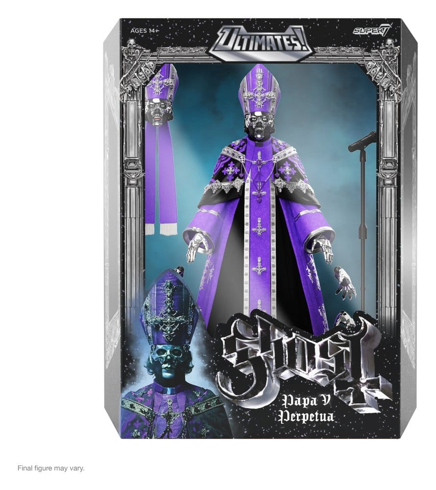 Ghost Ultimates! Wave 05 Action Figure Papa V Perpetua 18 cm - MangaShop.ro