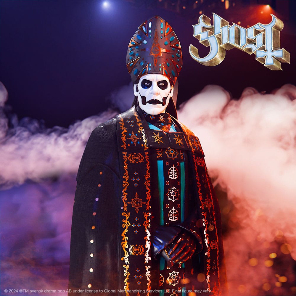 Ghost Ultimates Action Figure Wave 4 Papa Emeritus IV 18 cm - MangaShop.ro