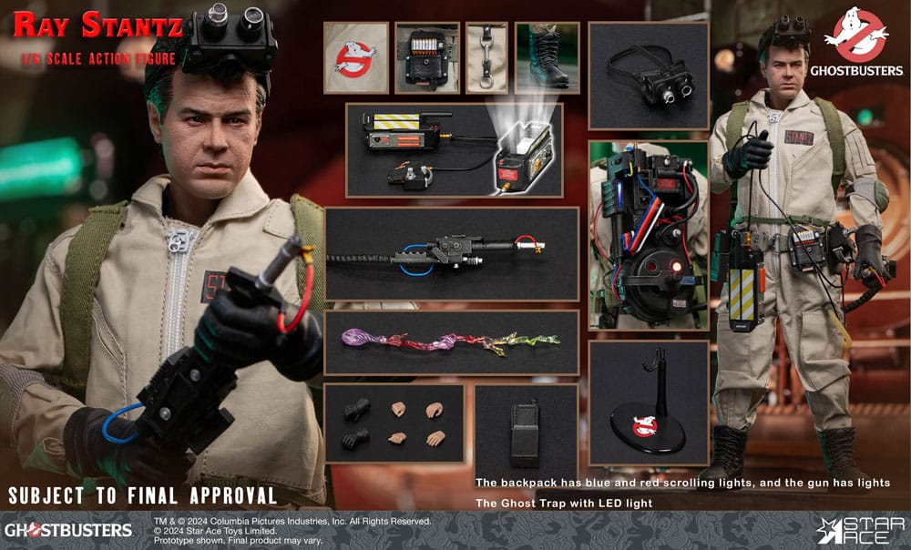 Ghostbusters (1984) Action Figure 1/6 Ray Stantz 30 cm - MangaShop.ro