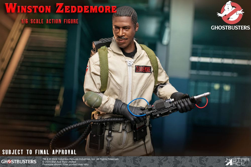 Ghostbusters (1984) Action Figure 1/6 Winston Zeddemore 30 cm - MangaShop.ro