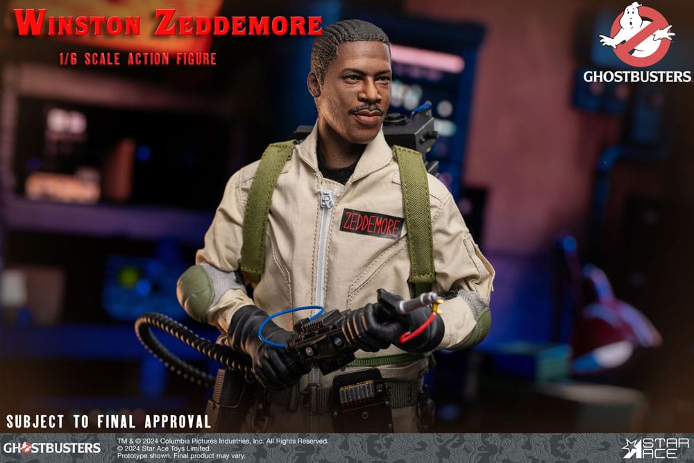 Ghostbusters (1984) Action Figure 1/6 Winston Zeddemore 30 cm - MangaShop.ro