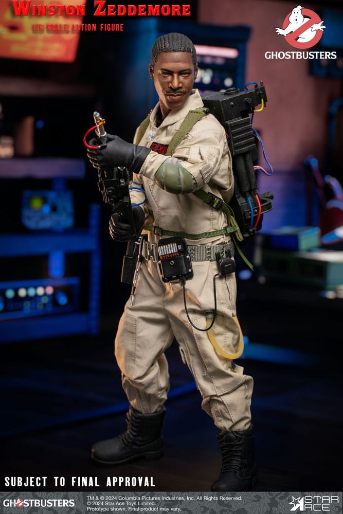 Ghostbusters (1984) Action Figure 1/6 Winston Zeddemore 30 cm - MangaShop.ro