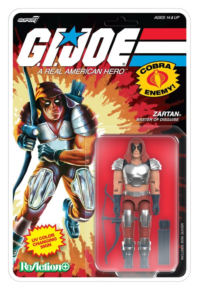 G.I. Joe (Comic) ReAction+ Action Figure Wave 09 Zartan - MangaShop.ro