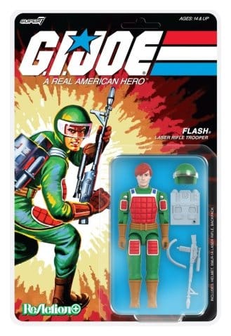 GI Joe ReAction+ Action Figure Wave 07 Flash (Comic) 10 cm - MangaShop.ro
