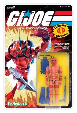 GI Joe ReAction+ Action Figure Wave 07 Hydro Viper (Comic) 10 cm - MangaShop.ro