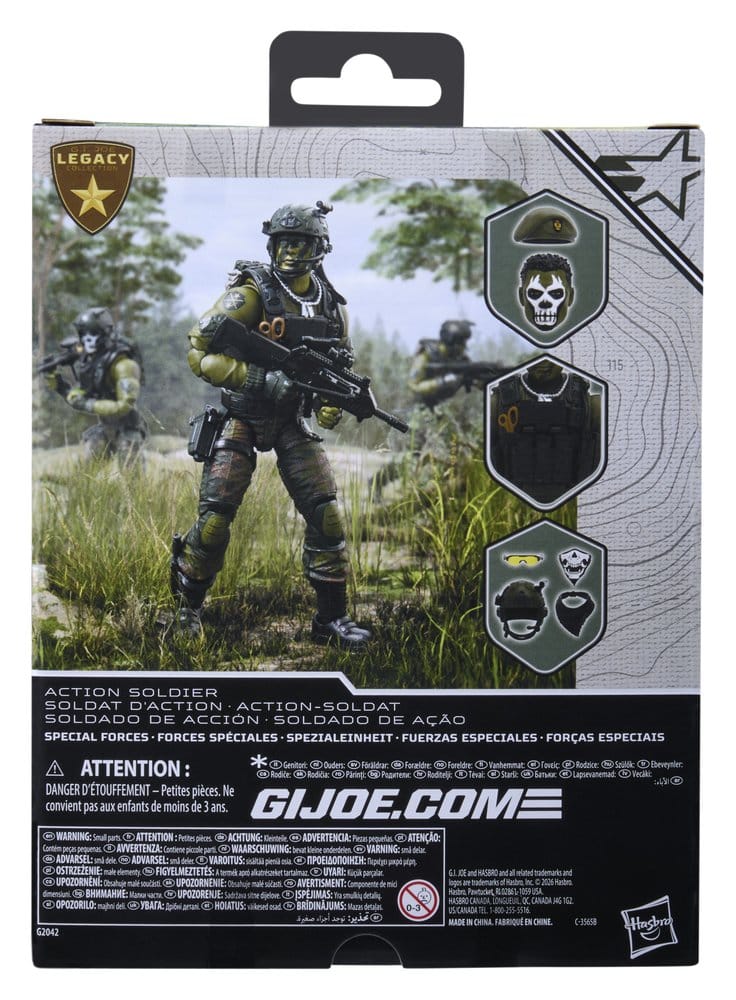 G.I. Joe Classified Series Legacy Collection Action Figure Action Soldier - Special Forces 15 cm - MangaShop.ro
