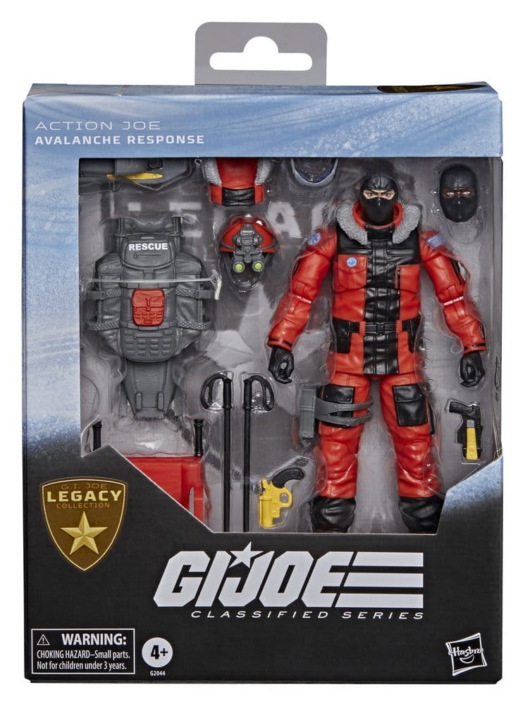 G.I. Joe Classified Series Legacy Collection Action Figure Action Joe - Avalanche Response 15 cm - MangaShop.ro