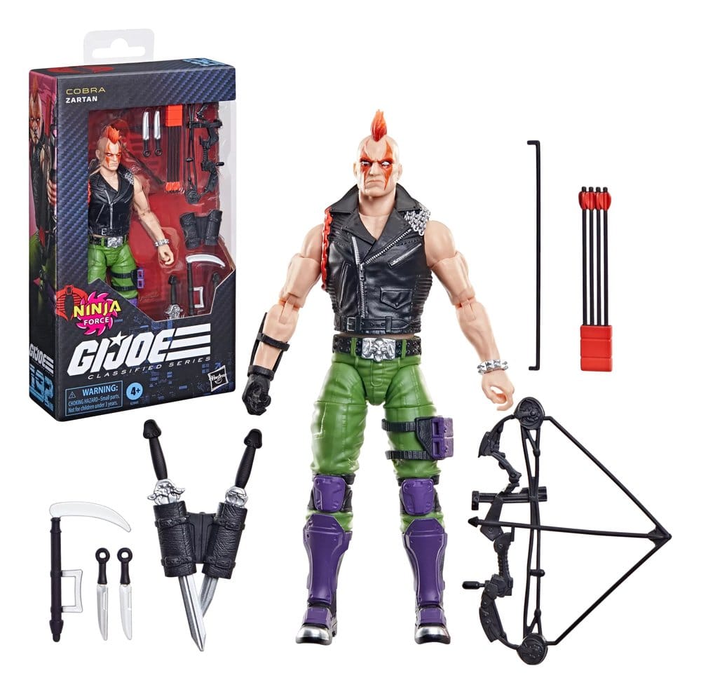 G.I. Joe Classified Series Action Figure #192 Ninja Force Zartan 15 cm - MangaShop.ro