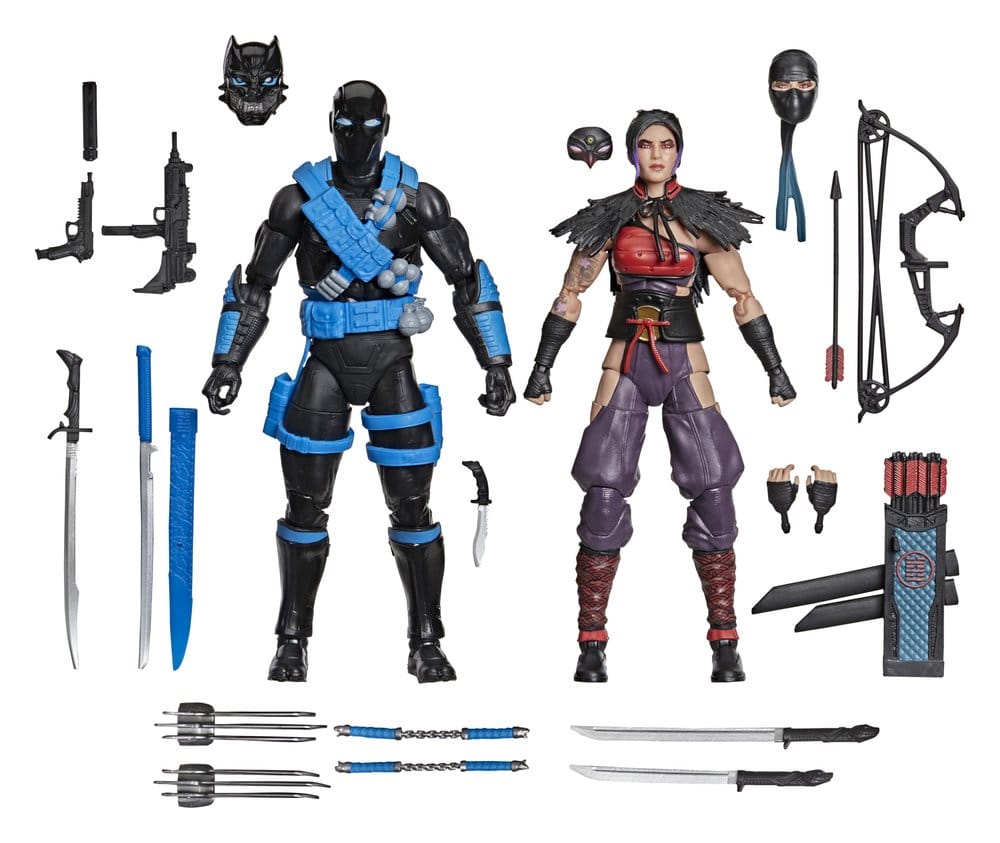 G.I. Joe Classified Series Action Figure 2-Pack Snake Eyes & Kim 