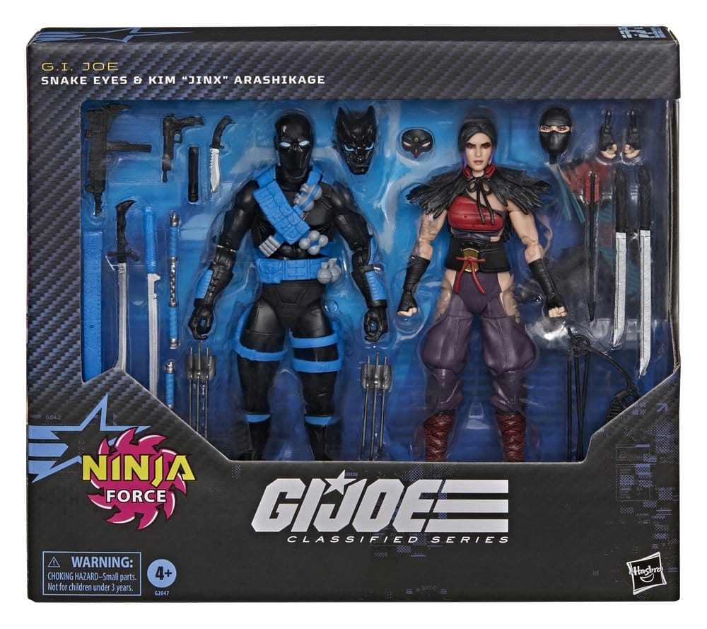 G.I. Joe Classified Series Action Figure 2-Pack Snake Eyes & Kim 