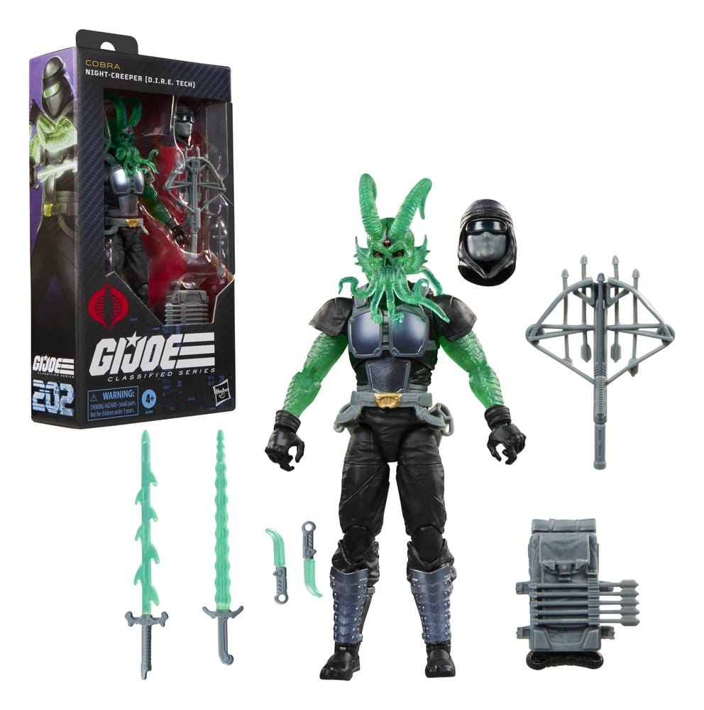 G.I. Joe Classified Series Action Figure #202 Night-Creeper (D.I.R.E. Tech) 15 cm - MangaShop.ro