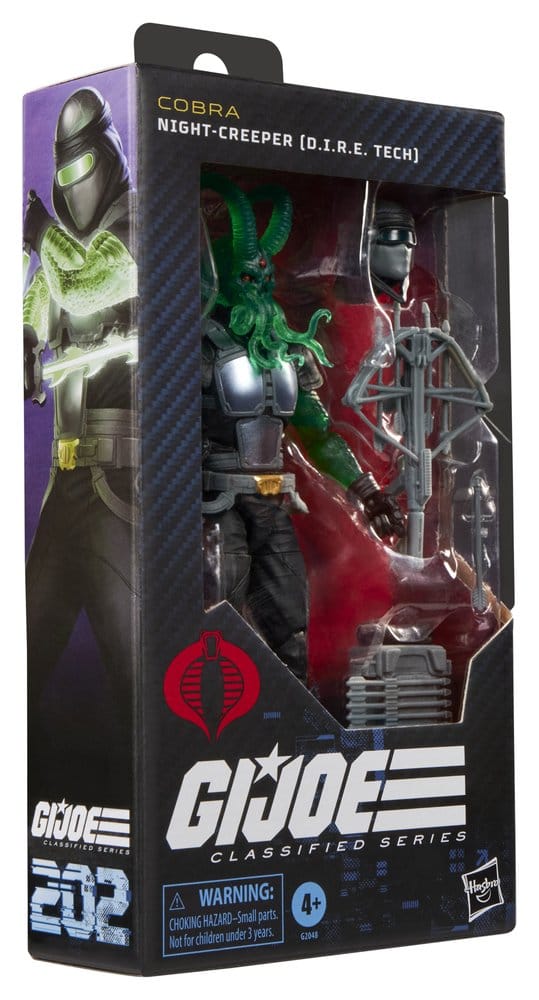 G.I. Joe Classified Series Action Figure #202 Night-Creeper (D.I.R.E. Tech) 15 cm - MangaShop.ro