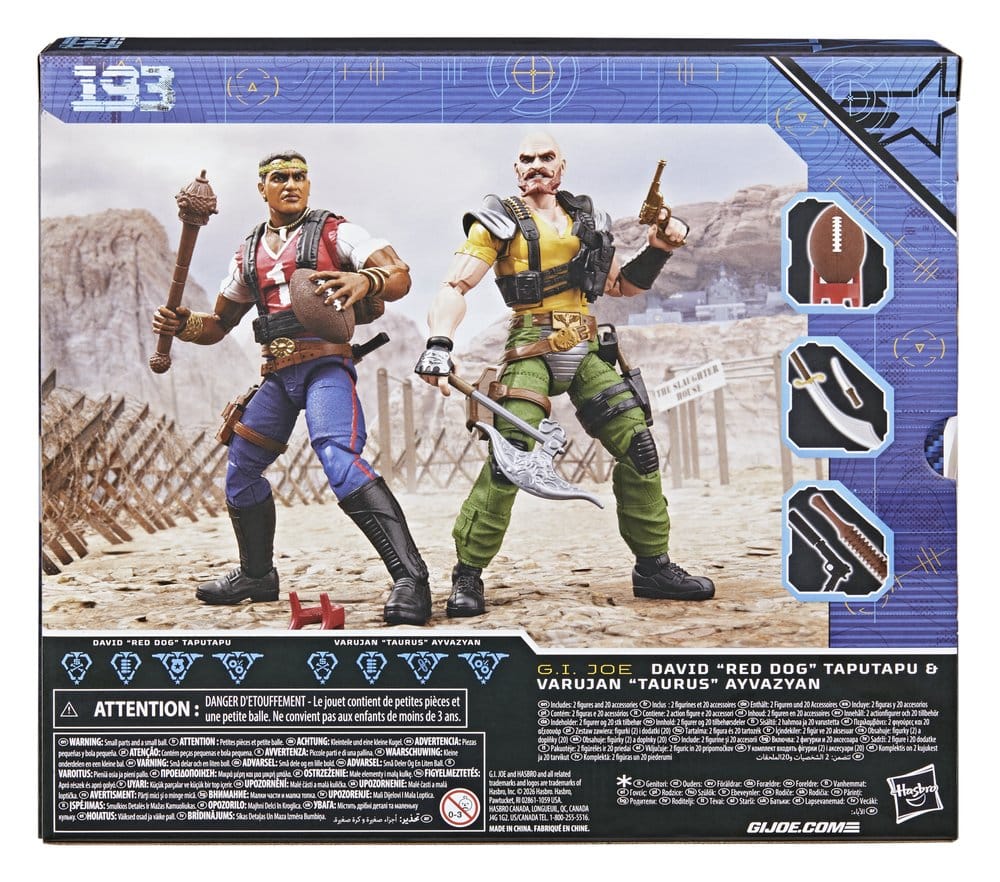 G.I. Joe Classified Series Action Figure 2-Pack #193 David 