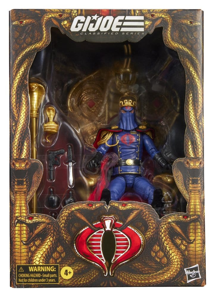 G.I. Joe Classified Series Action Figure Cobra Commander in Dress Uniform & Throne 15 cm - MangaShop.ro
