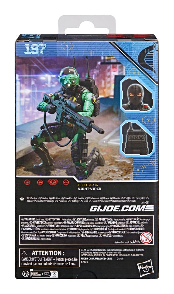 G.I. Joe Classified Series Action Figure Night-Viper 15 cm - MangaShop.ro