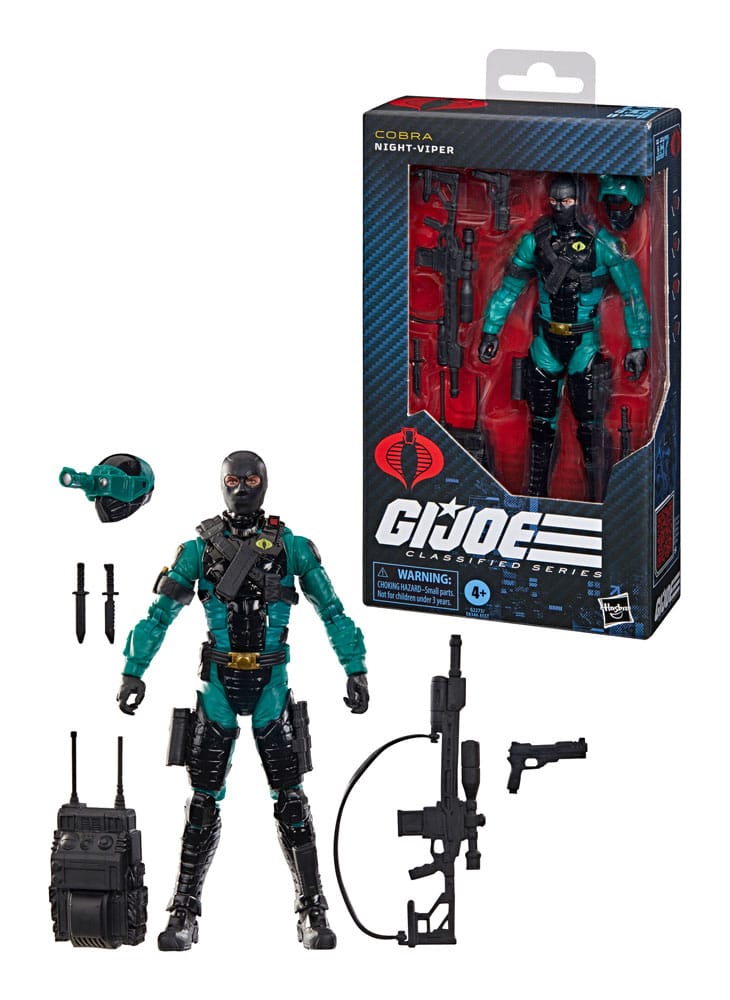 G.I. Joe Classified Series Action Figure Night-Viper 15 cm - MangaShop.ro