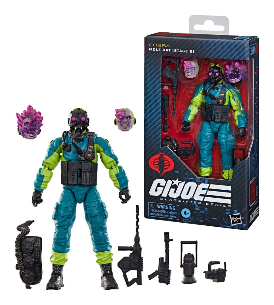 G.I. Joe Classified Series Action Figure Mole Rat (Stage 2) 15 cm - MangaShop.ro