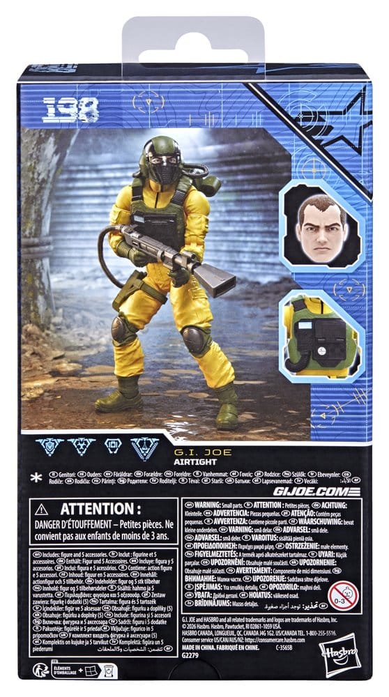 G.I. Joe Classified Series Action Figure #198 Airtight 15 cm - MangaShop.ro