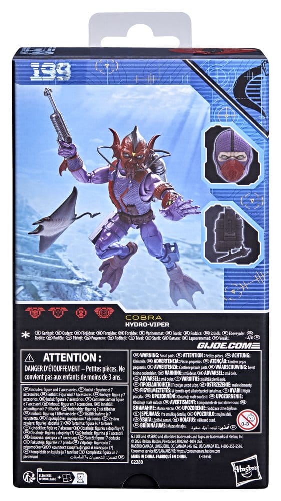 G.I. Joe Classified Series Action Figure #199 Hydro-Viper 15 cm - MangaShop.ro